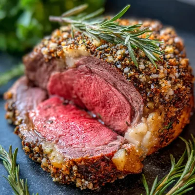 Kosher Salt Encrusted Prime Rib Roast