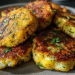 Green Chile Cheese Potato Cakes
