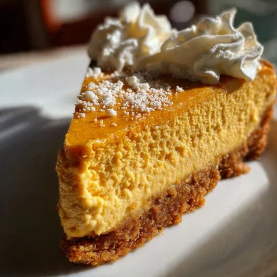 Pumpkin cheesecake recipe