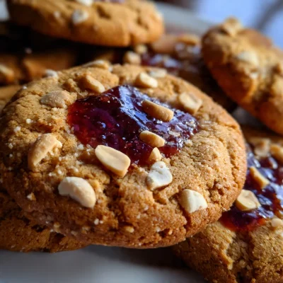 Peanut Butter Jelly Cookies