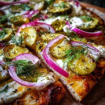 Pickle Dill Pizza Fresh