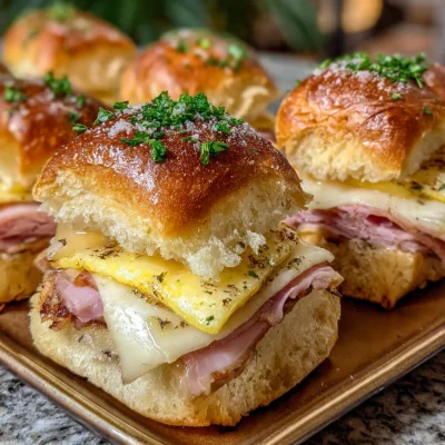 Monte Cristo Ham Sliders