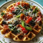 Pizza Stuffed Waffles Ideas