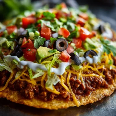 Copycat Taco Bell Mexican Pizza