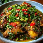Vietnamese Caramel Ginger Chicken