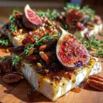 Honeyed Fig Pecan Brie