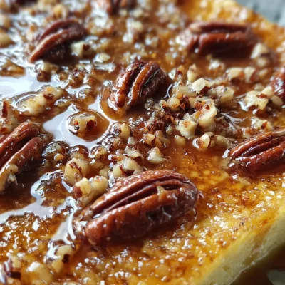 Creme Brulee Caramel Pecan Cake
