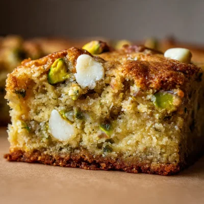 Pistachio Cookie Bars