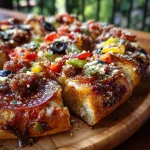 Stuffed Crust Pizza Snacks