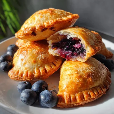 Blueberry Pie Bombs Air Fryer