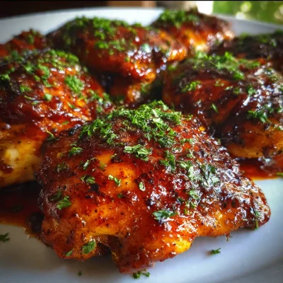 Honey Bbq Baked Chicken