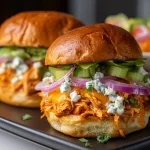 Buffalo Chicken Sliders