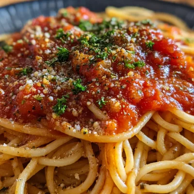 Easy Homemade Spaghetti Sauce